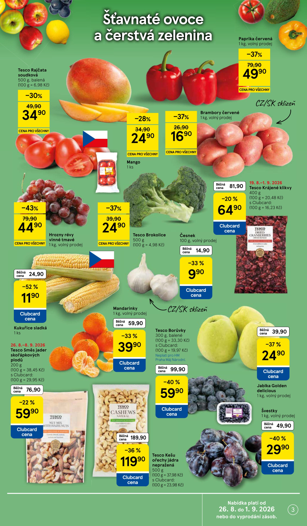 Leták Tesco hypermarket leták - strana 3
