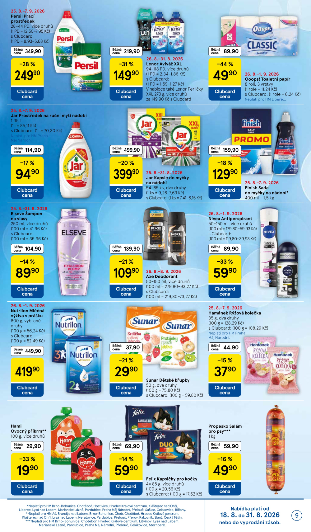 Leták Tesco hypermarket leták - strana 9