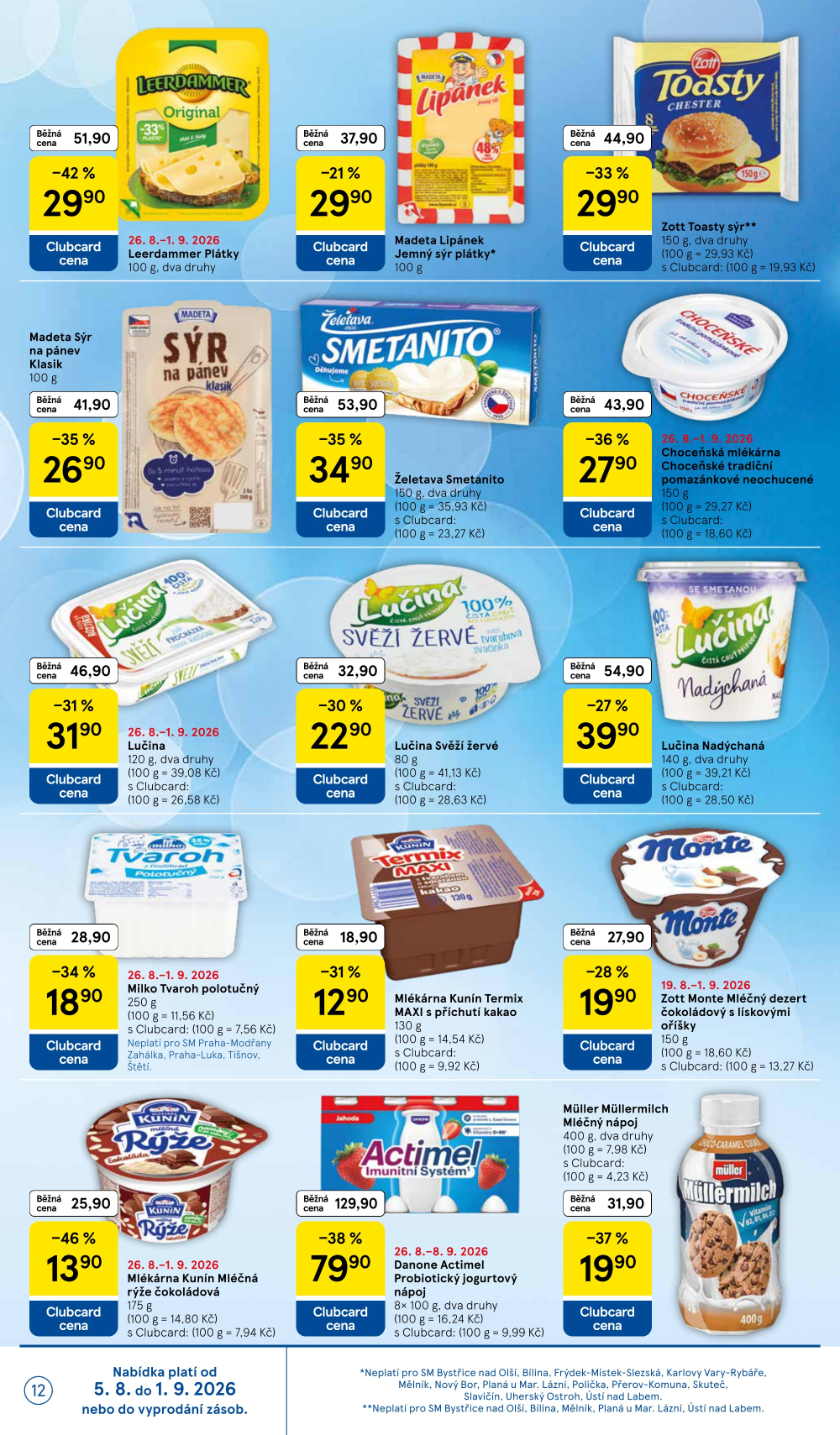 Leták Tesco supermarket leták - strana 12