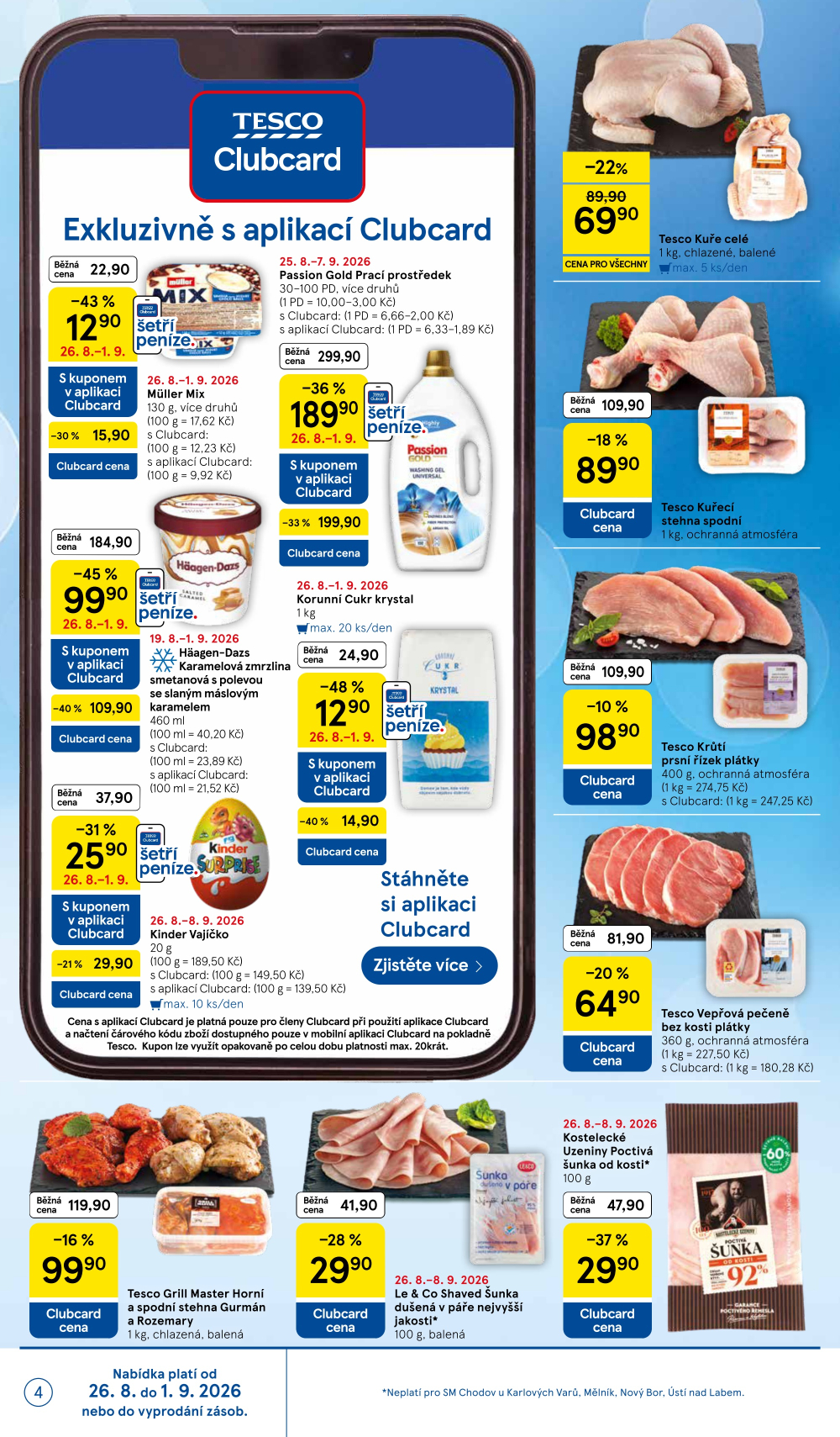 Leták Tesco supermarket leták - strana 4