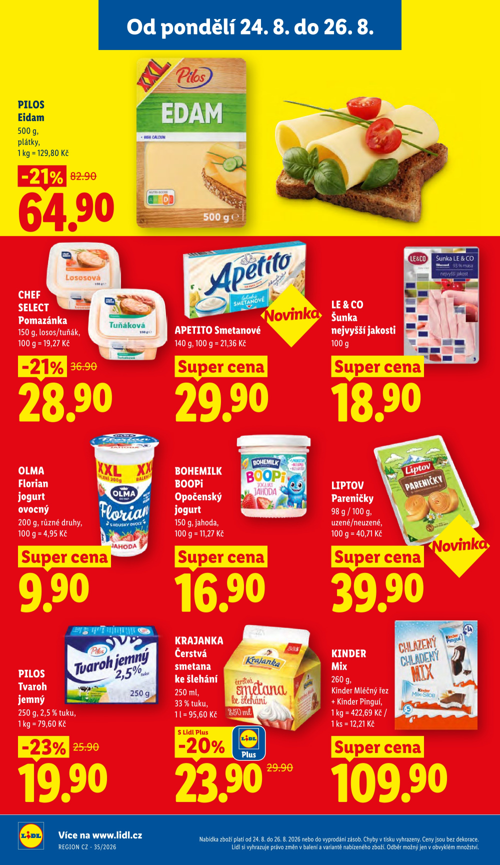 Leták Lidl leták od pondělí - strana 24