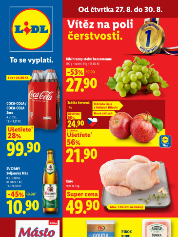 Lidl leták od čtvrtka