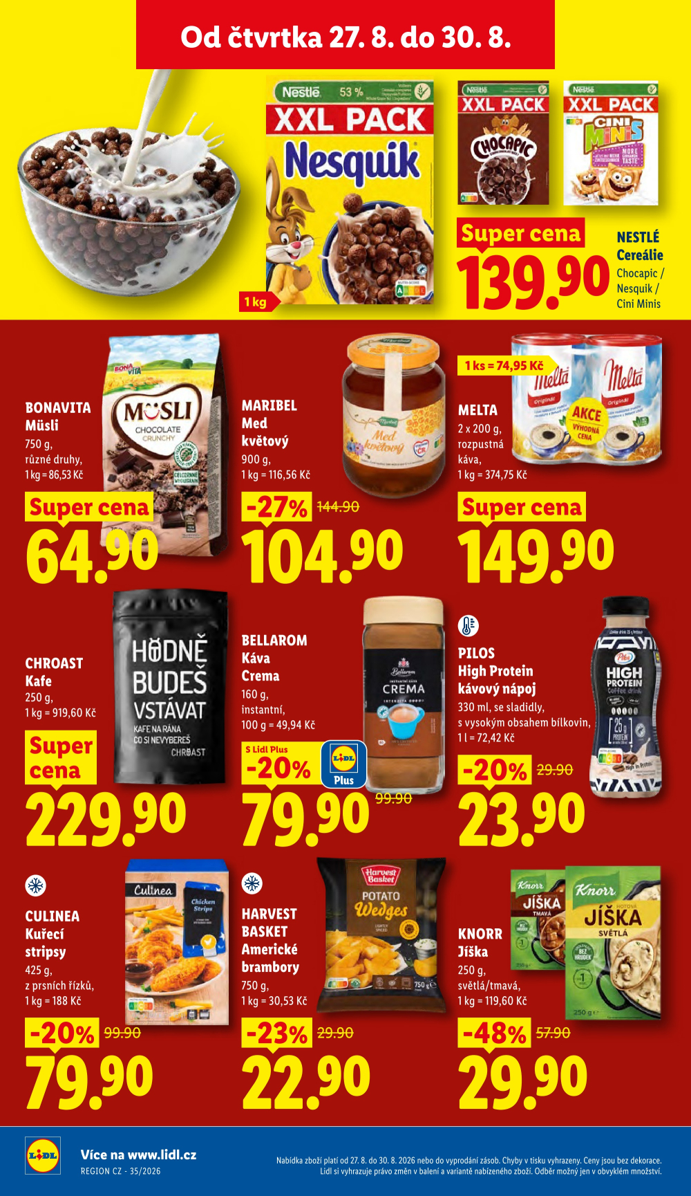 Leták Lidl leták od čtvrtka - strana 28