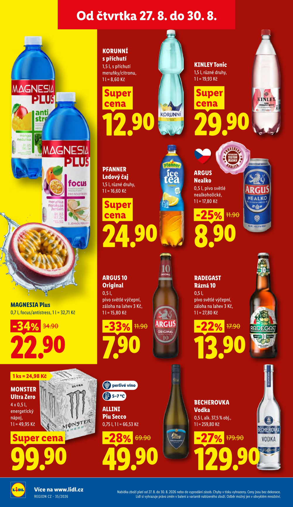 Leták Lidl leták od čtvrtka - strana 30
