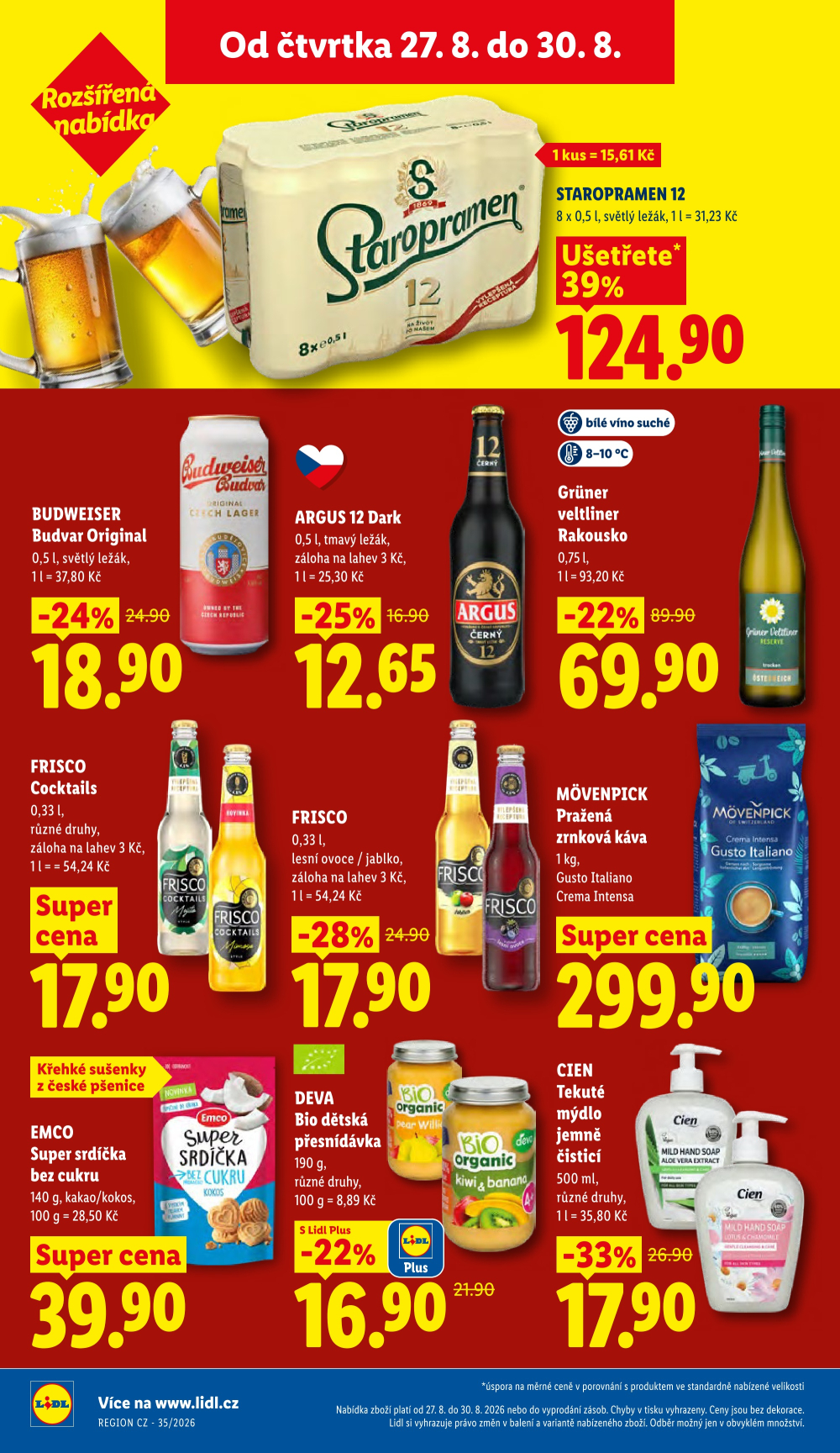 Leták Lidl leták od čtvrtka - strana 32