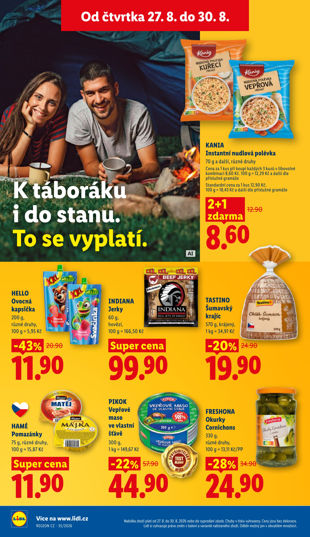 Leták Lidl leták od čtvrtka - strana 34