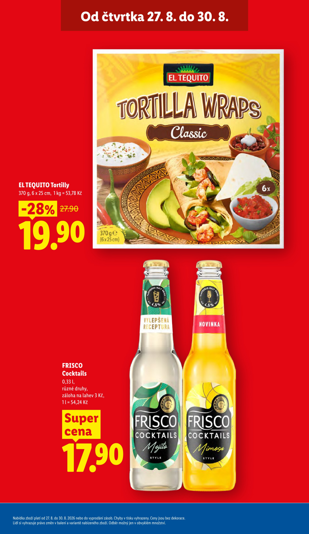 Leták Lidl leták od čtvrtka - strana 9