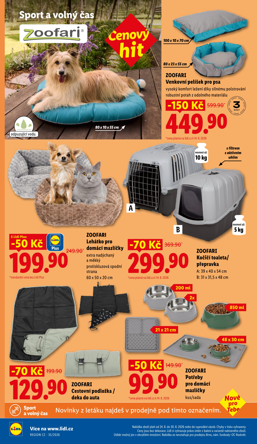 Leták Lidl leták - Nabídka spotřebního zboží - strana 10