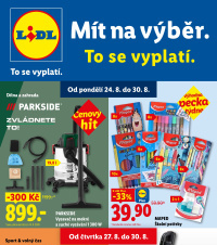 Akční leták Lidl  - Nabídka spotřebního zboží