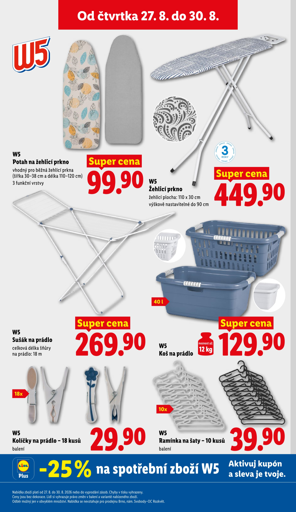Leták Lidl leták - Nabídka spotřebního zboží - strana 27