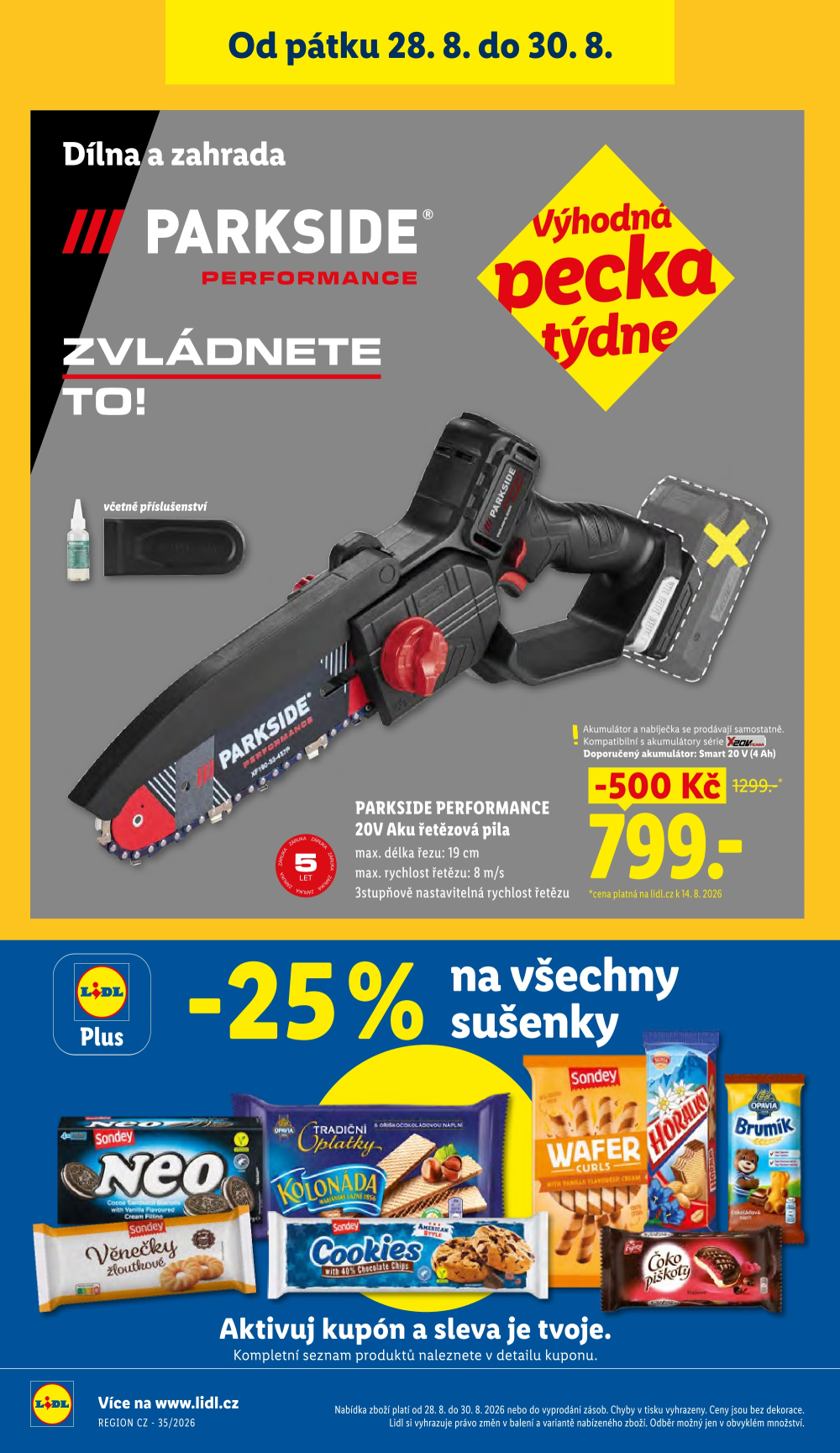 Leták Lidl leták - Nabídka spotřebního zboží - strana 29