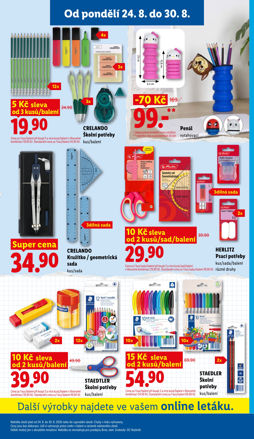 Leták Lidl leták - Nabídka spotřebního zboží - strana 5