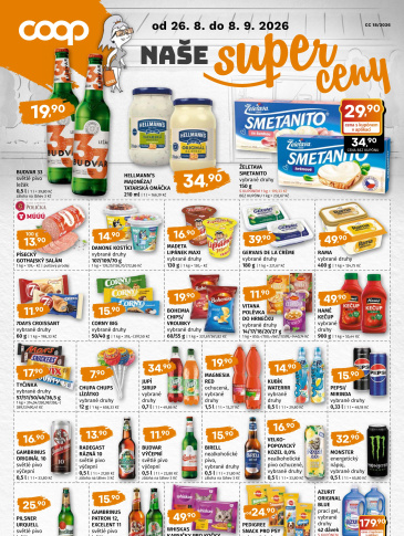 COOP leták - Super ceny