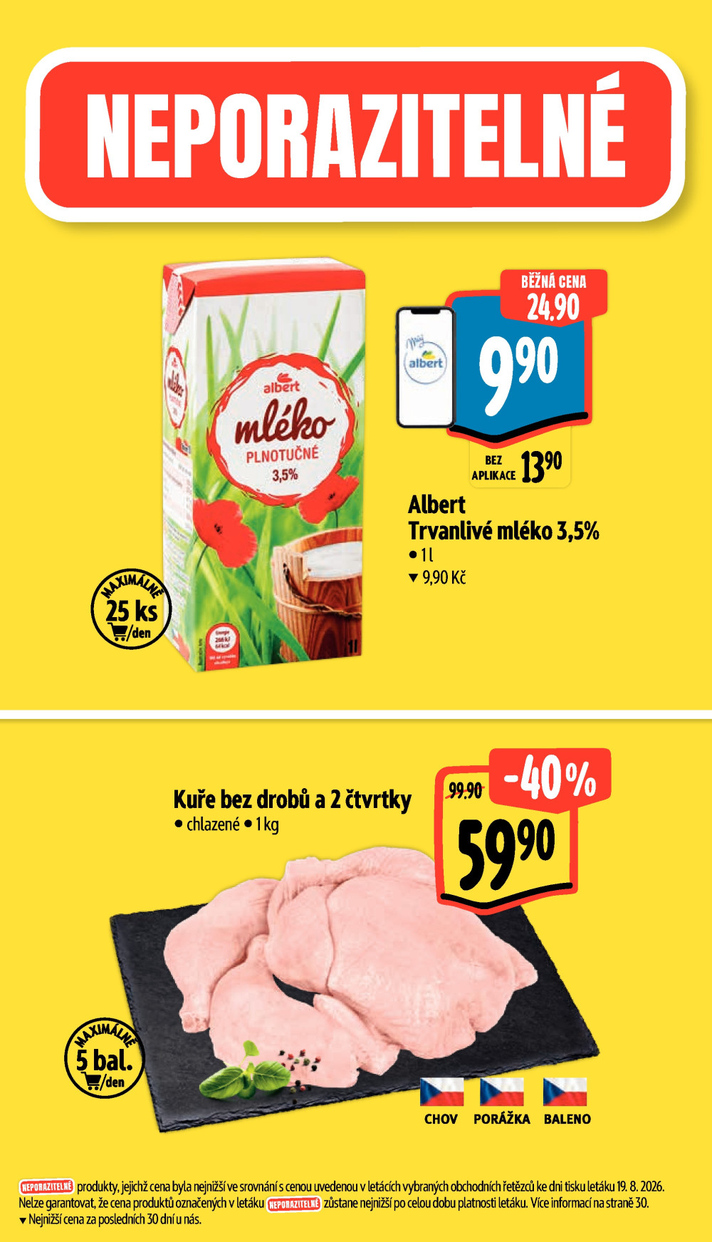 Leták Albert Hypermarket leták - Strakonice, U Nádraží - strana 2