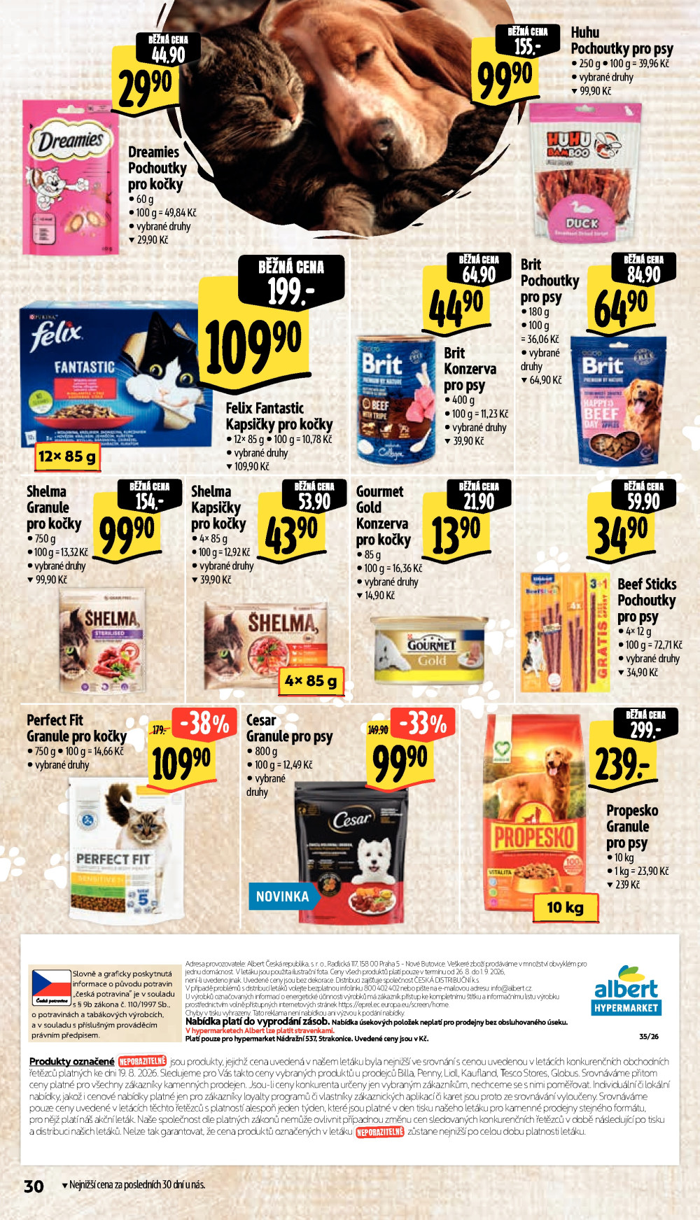 Leták Albert Hypermarket leták - Strakonice, U Nádraží - strana 40