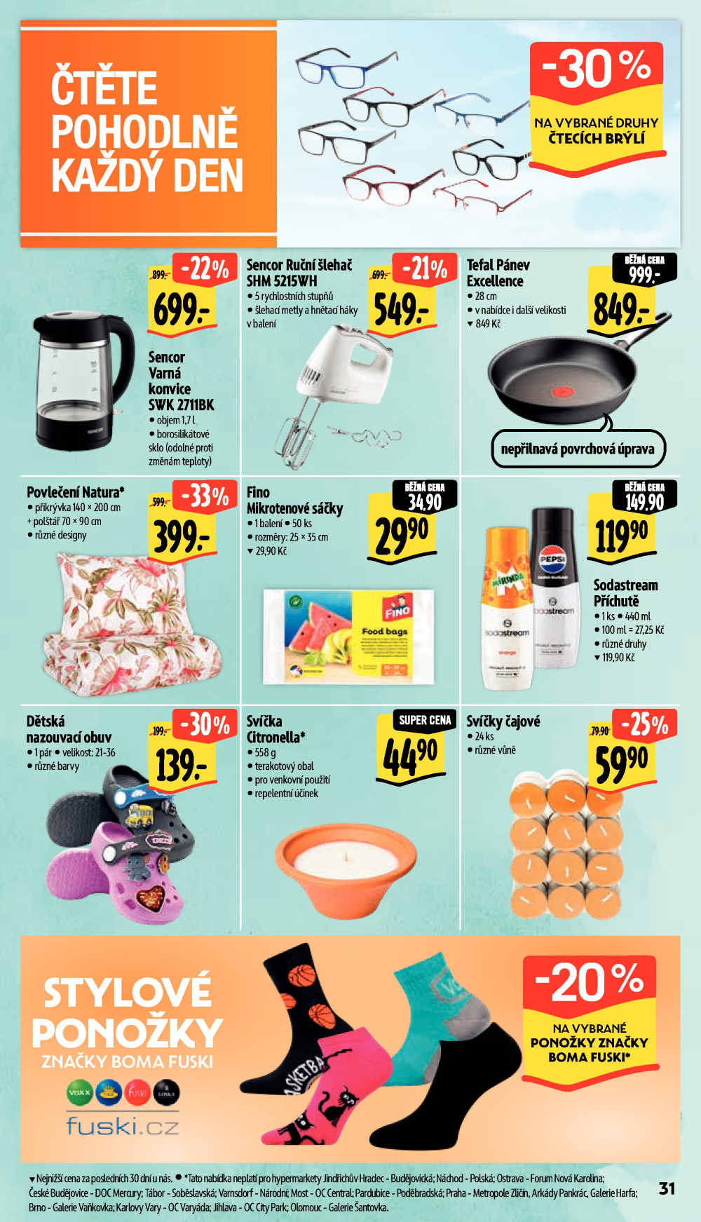 Leták Albert Hypermarket leták - Strakonice, U Nádraží - strana 41