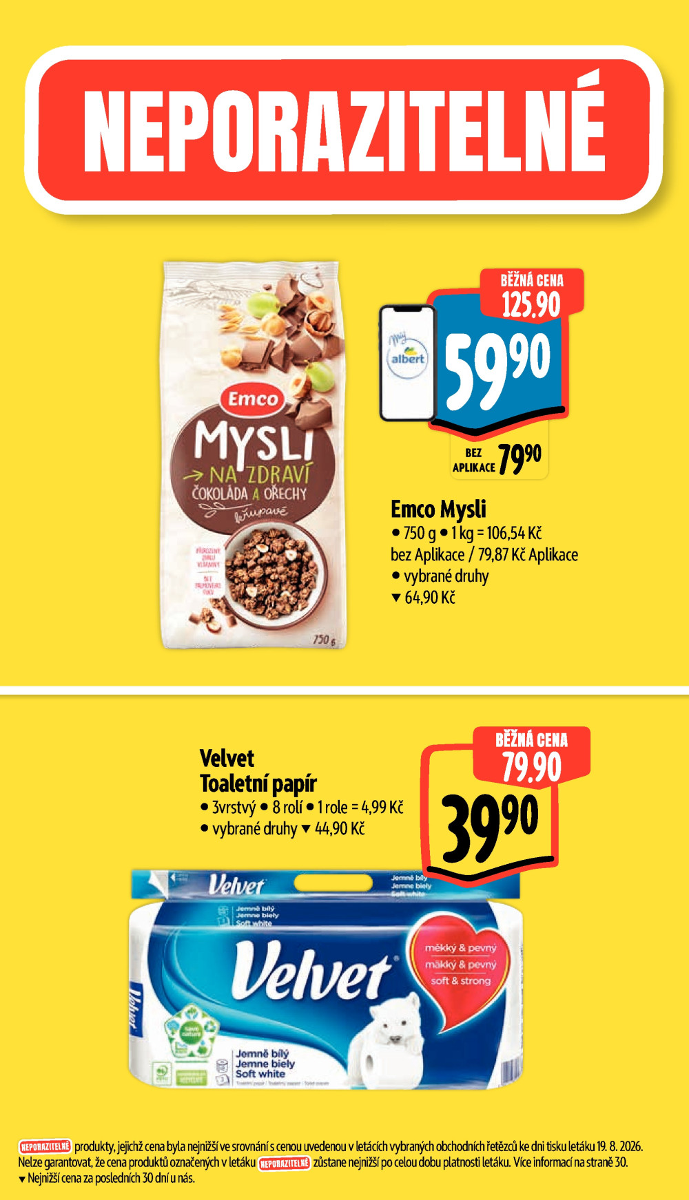 Leták Albert Hypermarket leták - Strakonice, U Nádraží - strana 4
