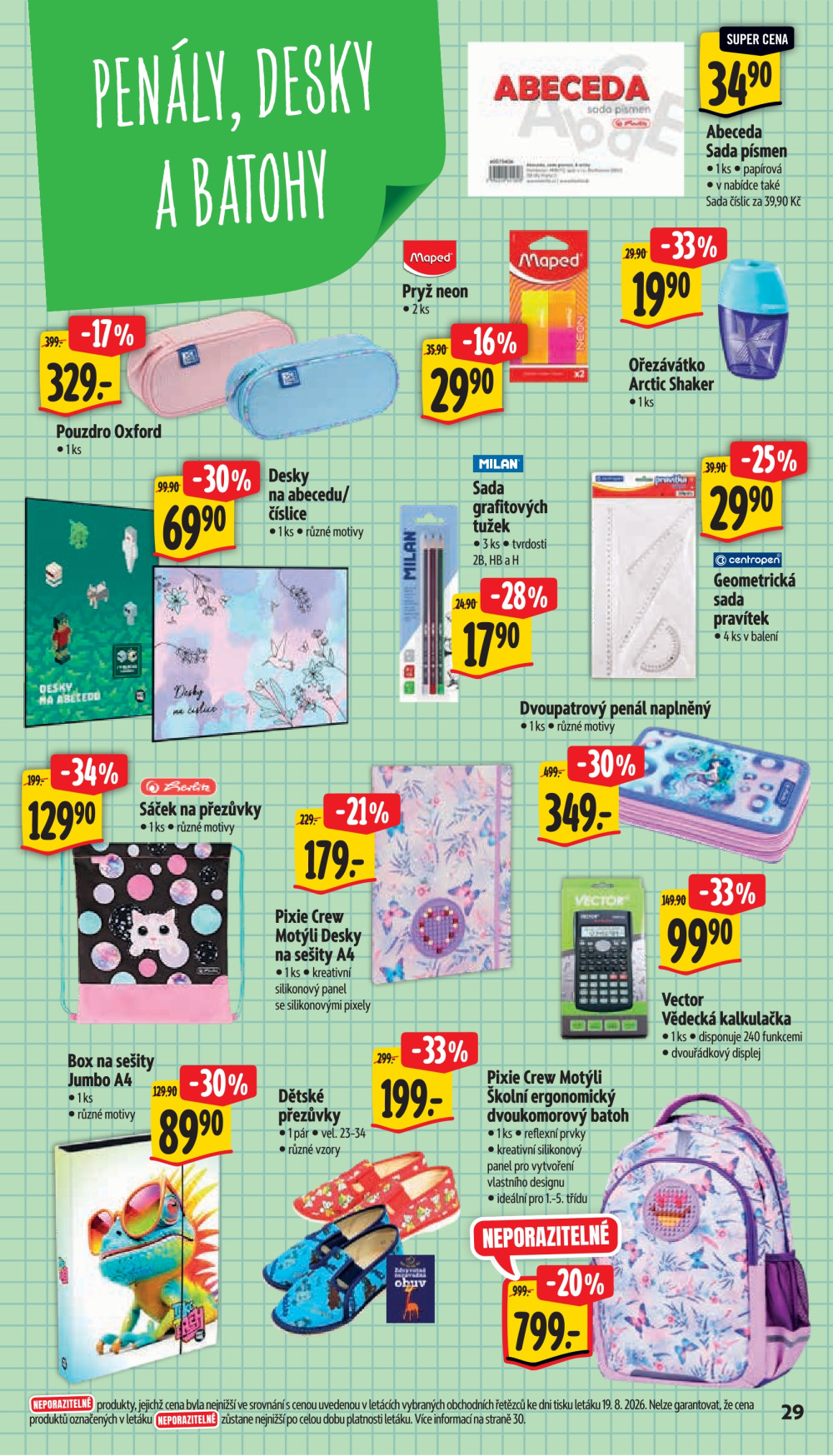 Leták Albert Hypermarket leták - Strakonice, U Nádraží - strana 39