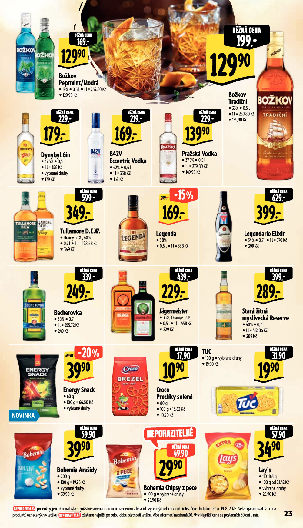 Leták Albert Hypermarket leták - Znojmo, Brněnská - strana 33
