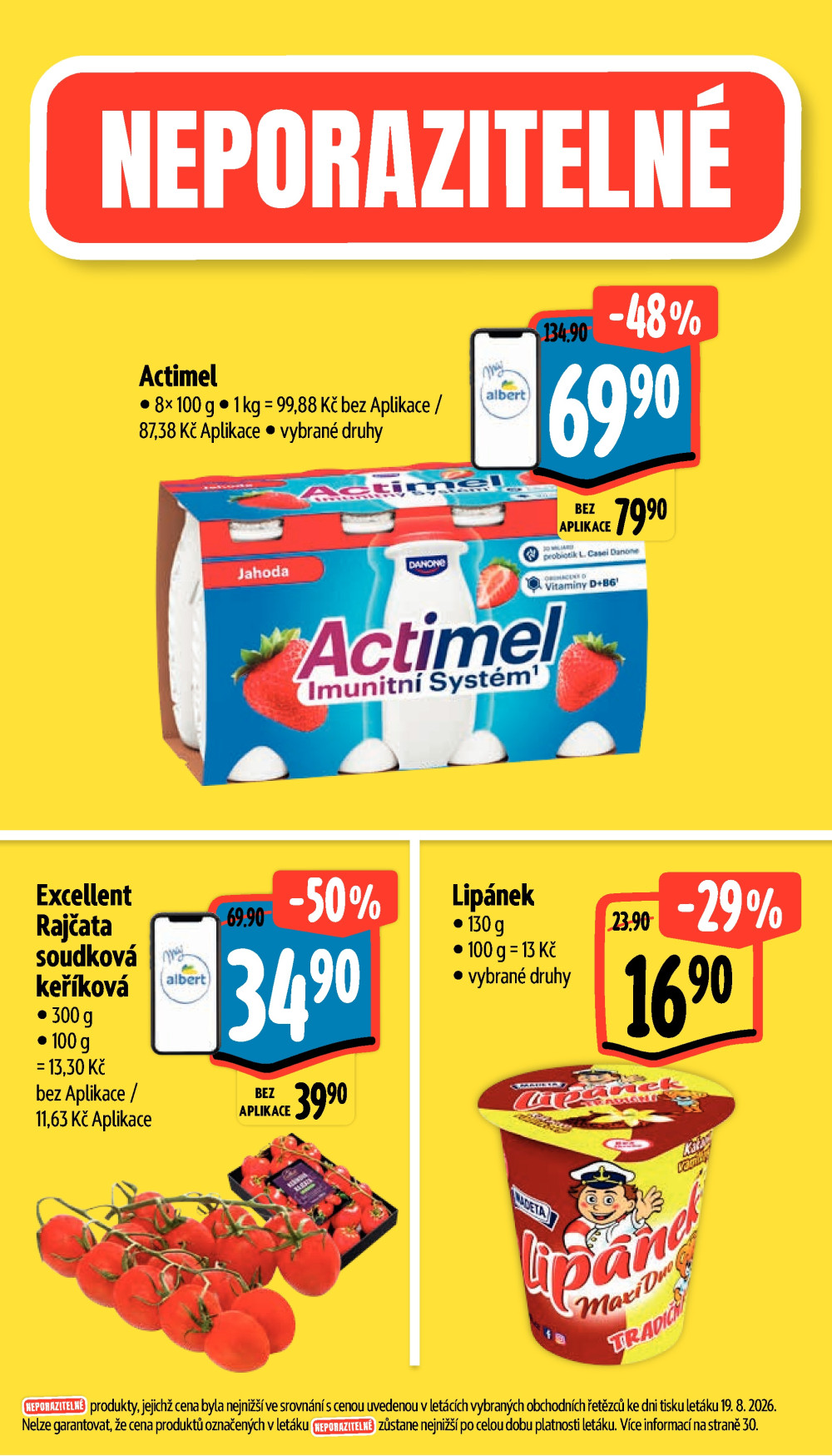 Leták Albert Hypermarket leták - Znojmo, Brněnská - strana 3