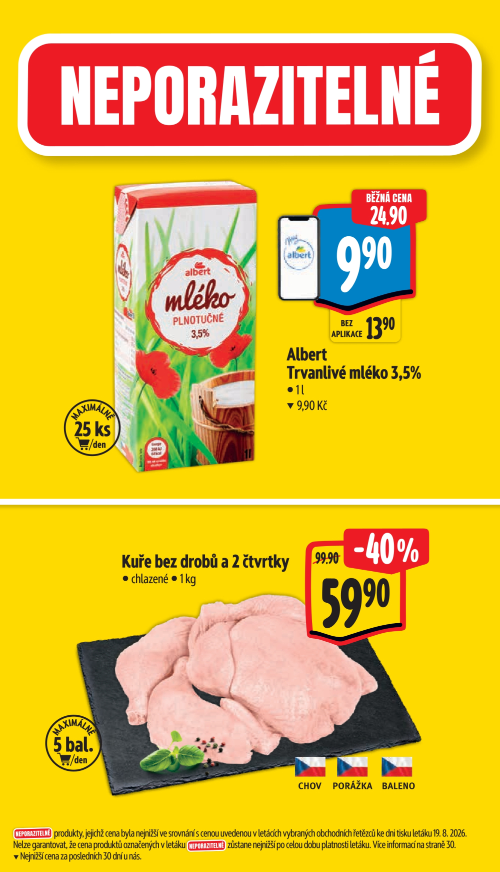 Leták Albert Hypermarket leták - Znojmo, Brněnská - strana 2