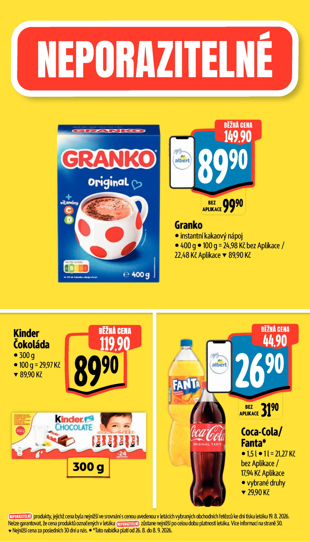Leták Albert Hypermarket leták - Znojmo, Brněnská - strana 5