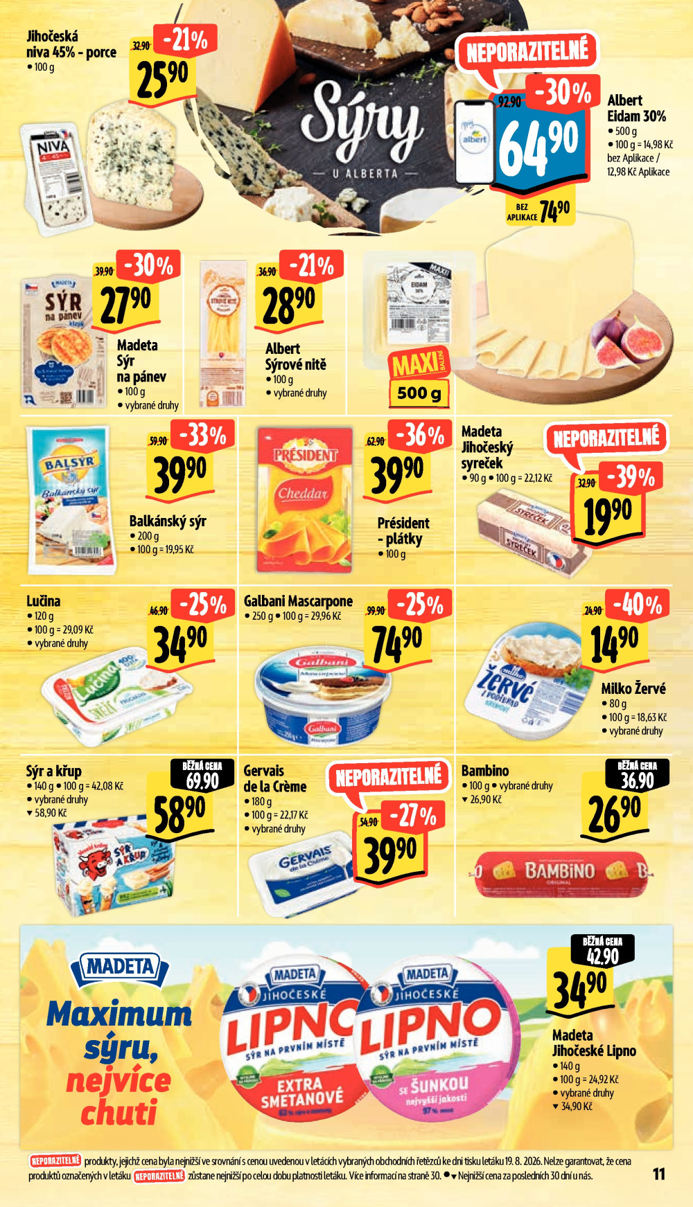 Leták Albert Hypermarket leták - strana 21