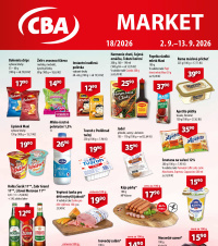 Akční leták CBA Market 