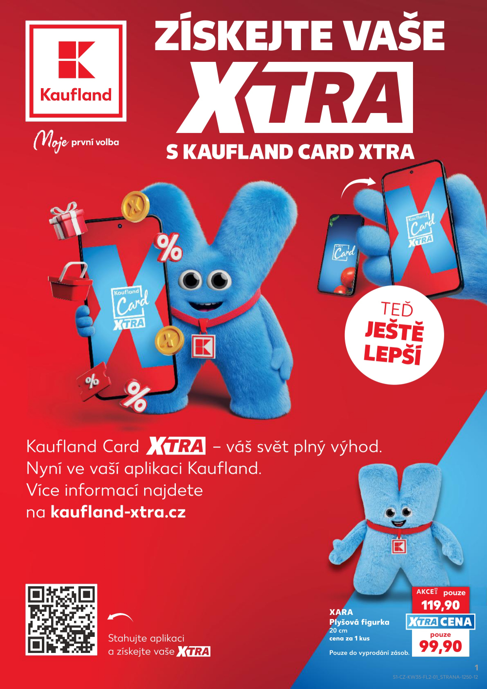 Leták Kaufland leták - Xtra - strana 1