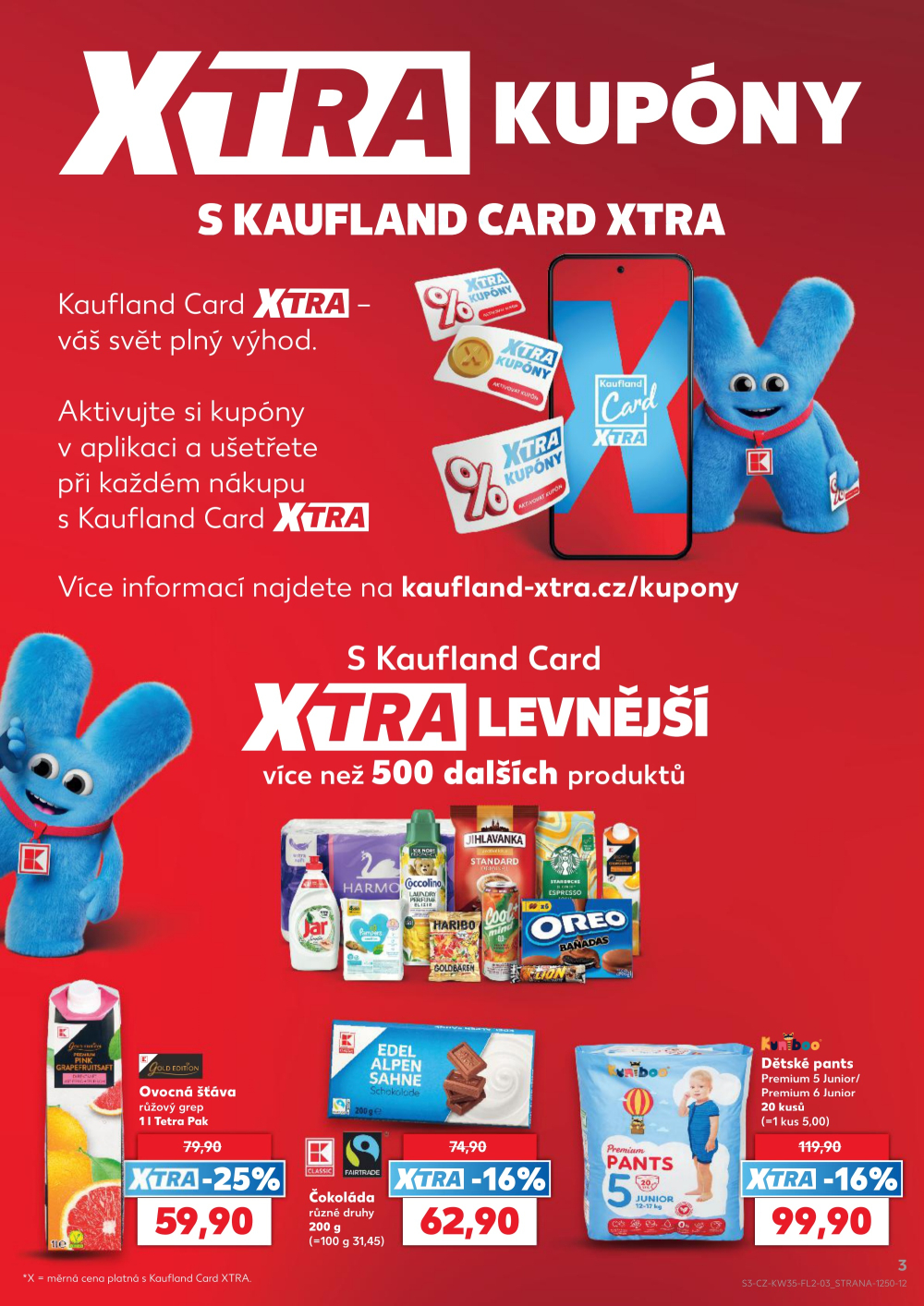 Leták Kaufland leták - Xtra - strana 3