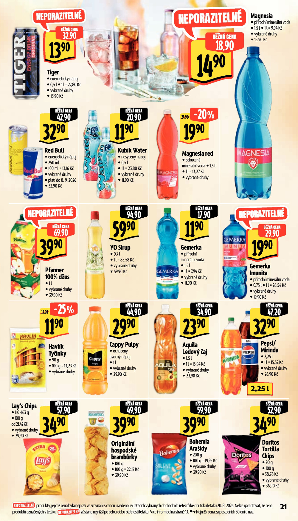 Leták Albert Supermarket leták - Praha 2, Vinohradský pavilon - strana 31