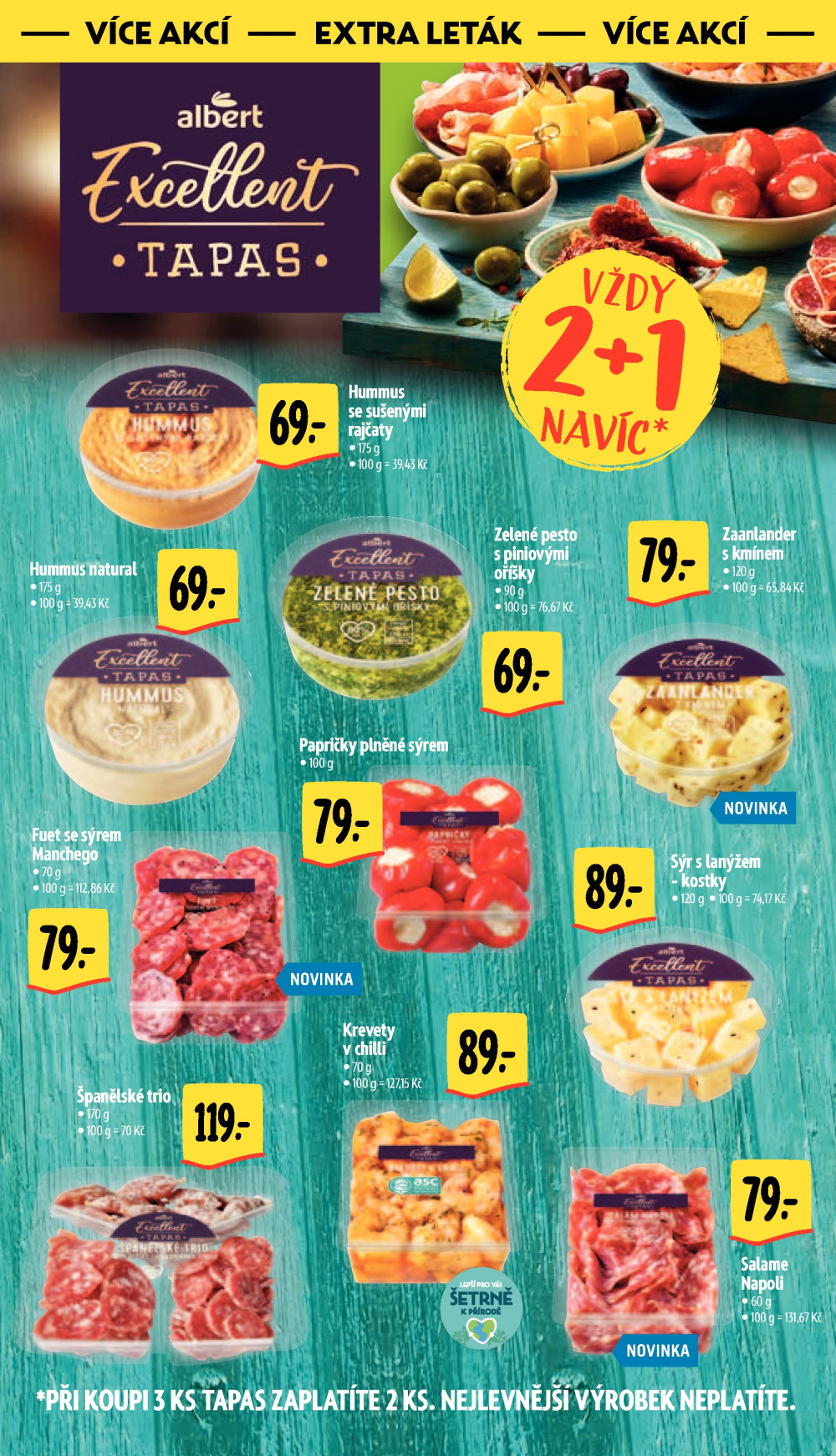 Leták Albert Supermarket leták - Praha 2, Vinohradský pavilon - strana 40