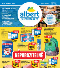 Akční leták Albert Supermarket  - Praha 2, Vinohradský pavilon
