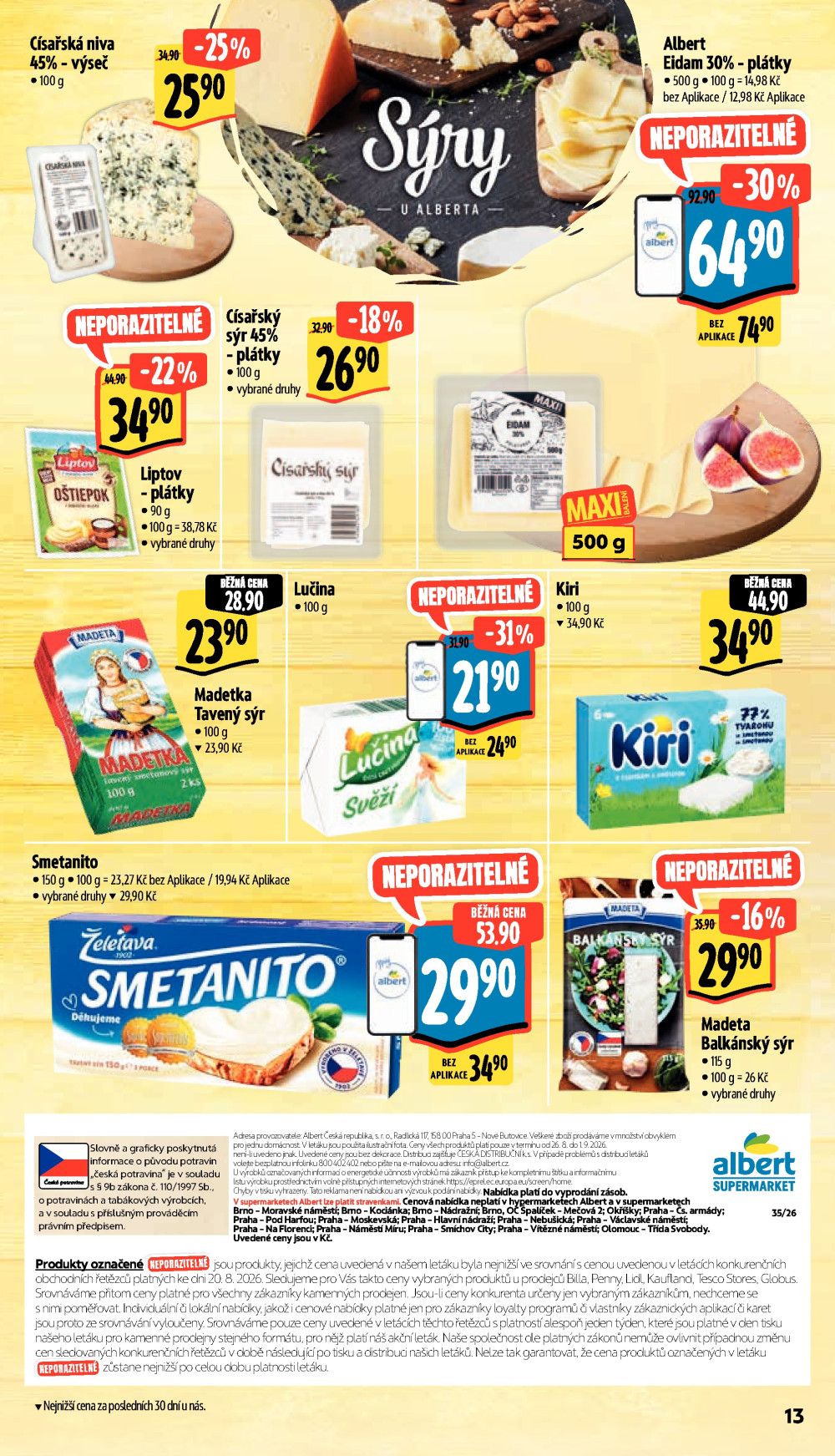 Leták Albert Supermarket leták - strana 23