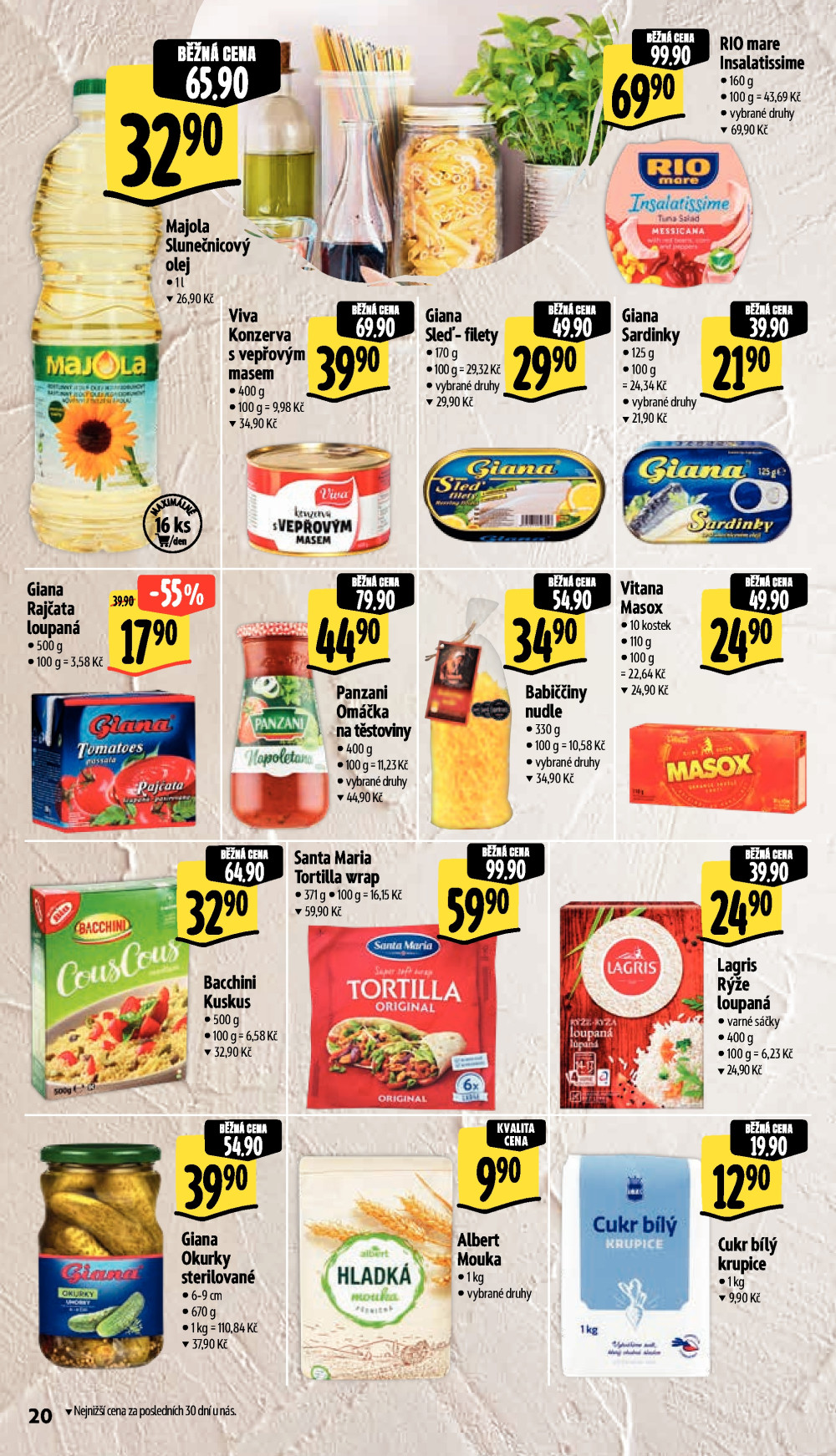 Leták Albert Supermarket leták - strana 30