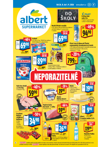 Albert Supermarket leták