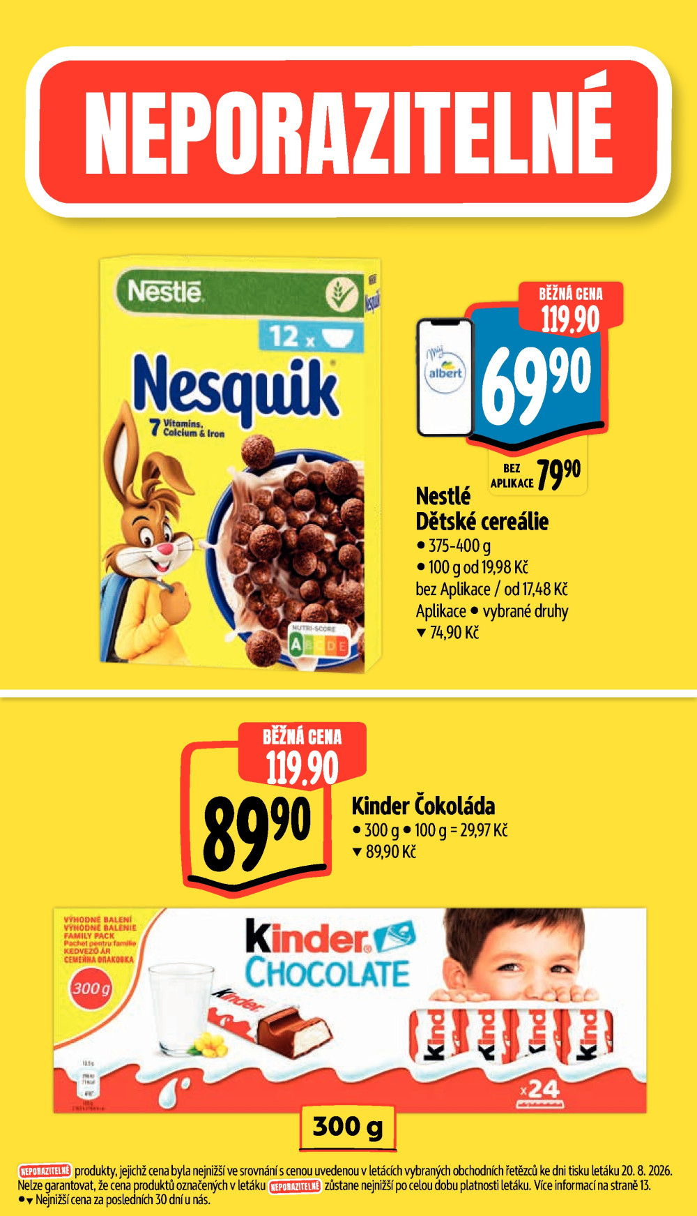 Leták Albert Supermarket leták - strana 4