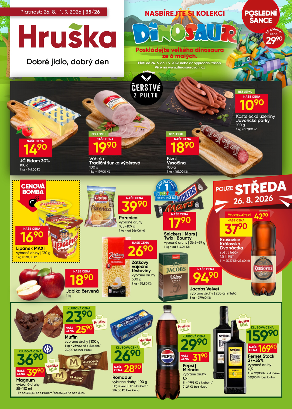 Leták Hruška leták - strana 1