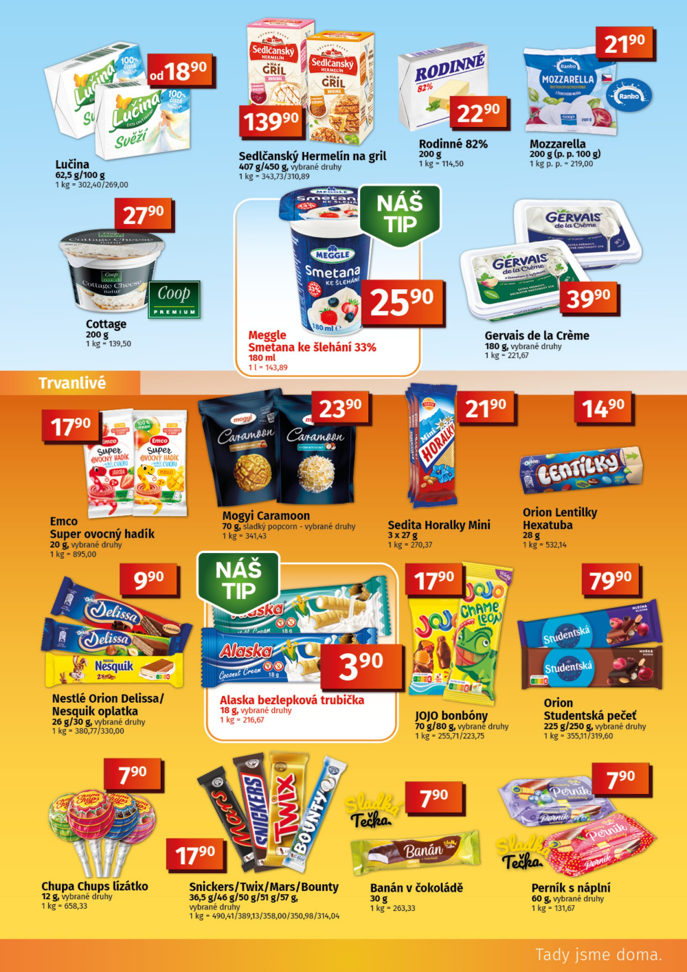 Leták COOP leták - TIP a TUTY Menu - strana 5