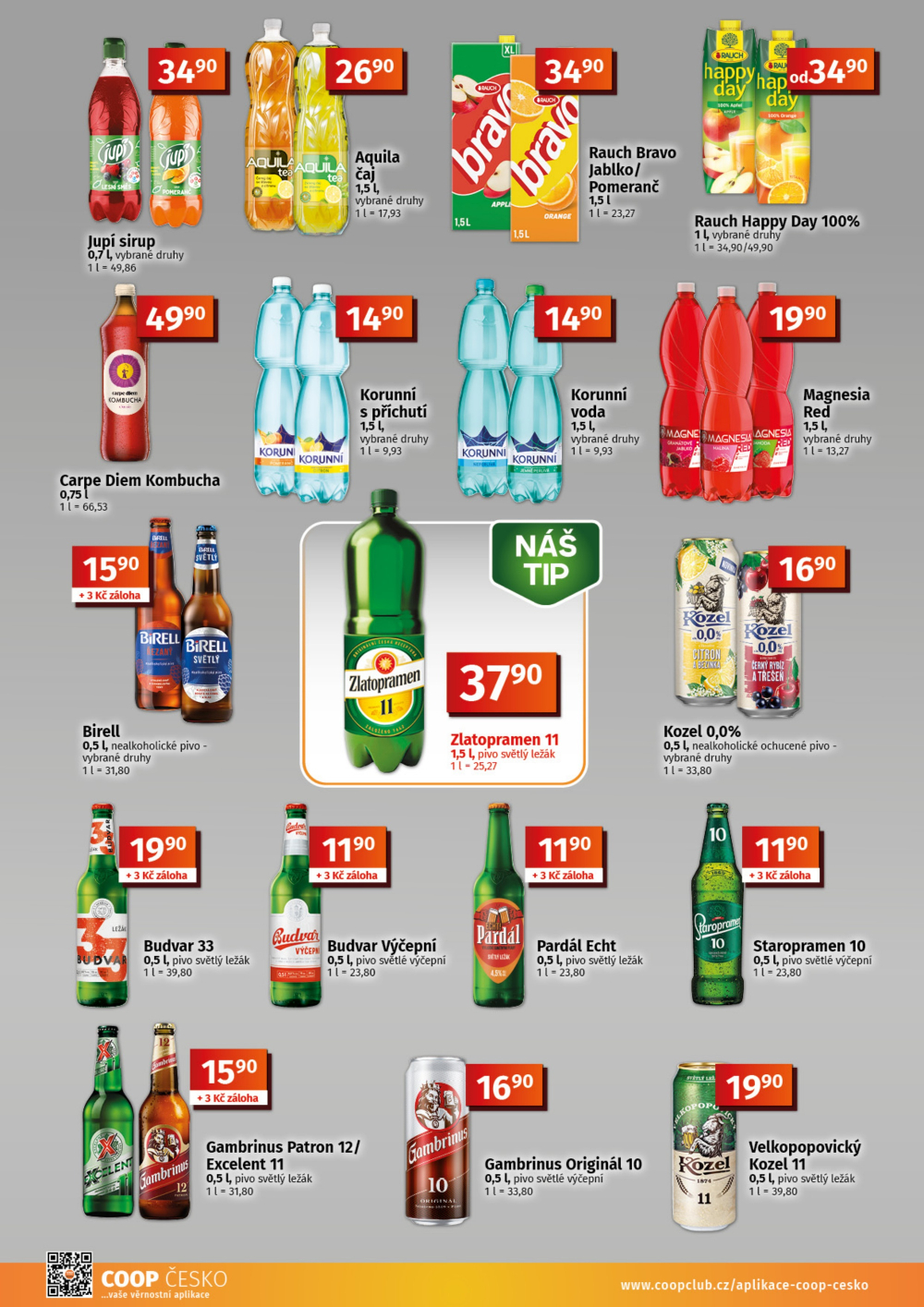 Leták COOP leták - TIP a TUTY Menu - strana 8