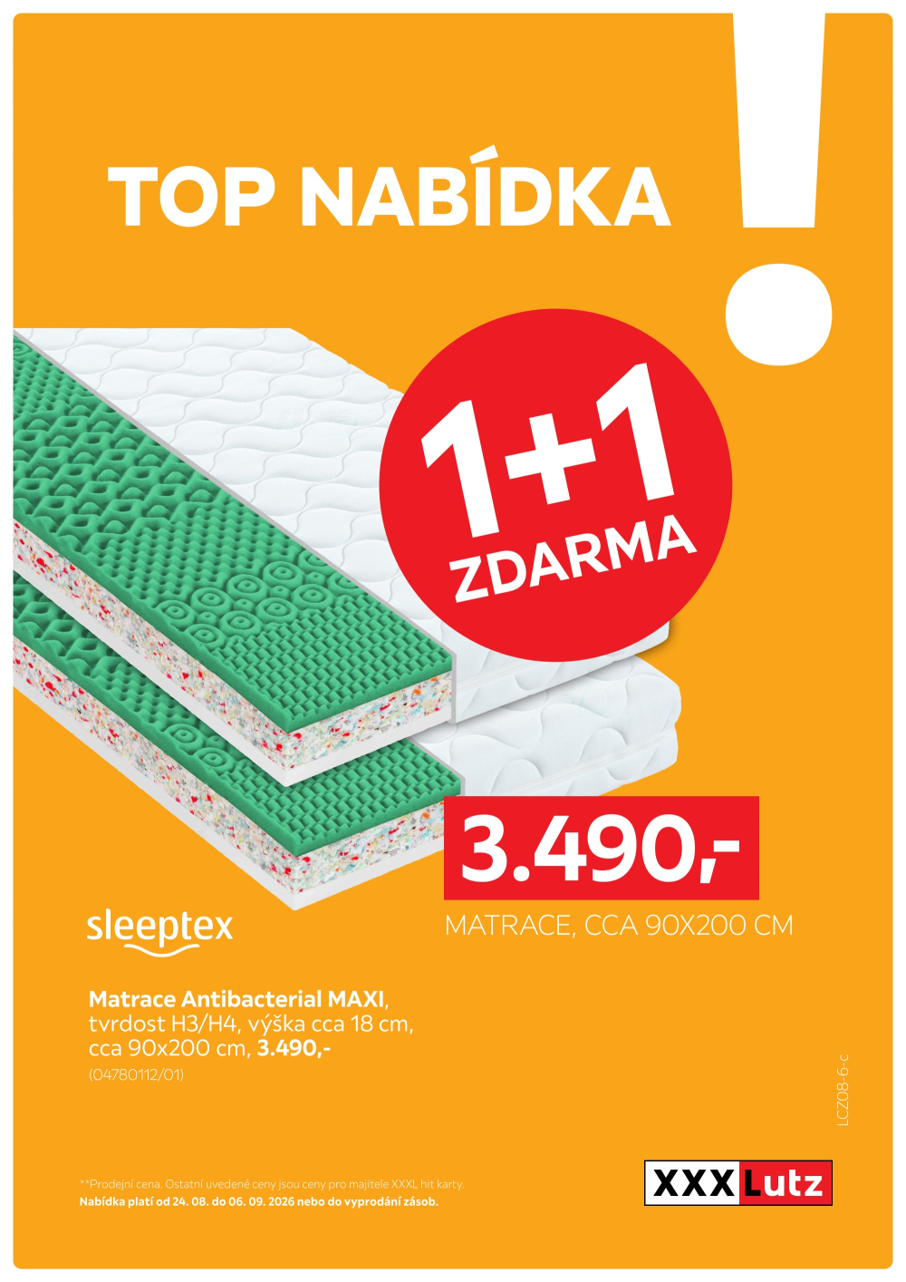 Leták XXXLutz leták - TOP nabídka Matrace - strana 1