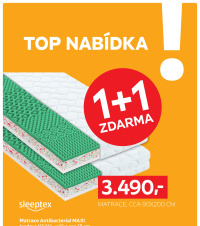 Akční leták XXXLutz  - TOP nabídka Matrace