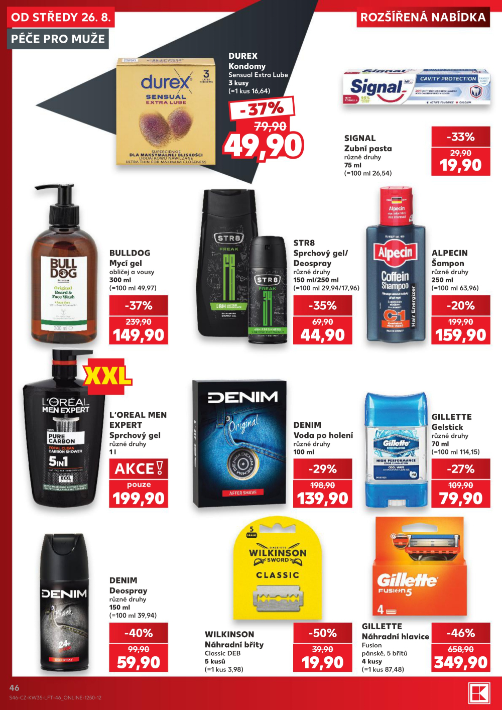 Leták Kaufland leták Praha 6 - Podbaba - strana 46