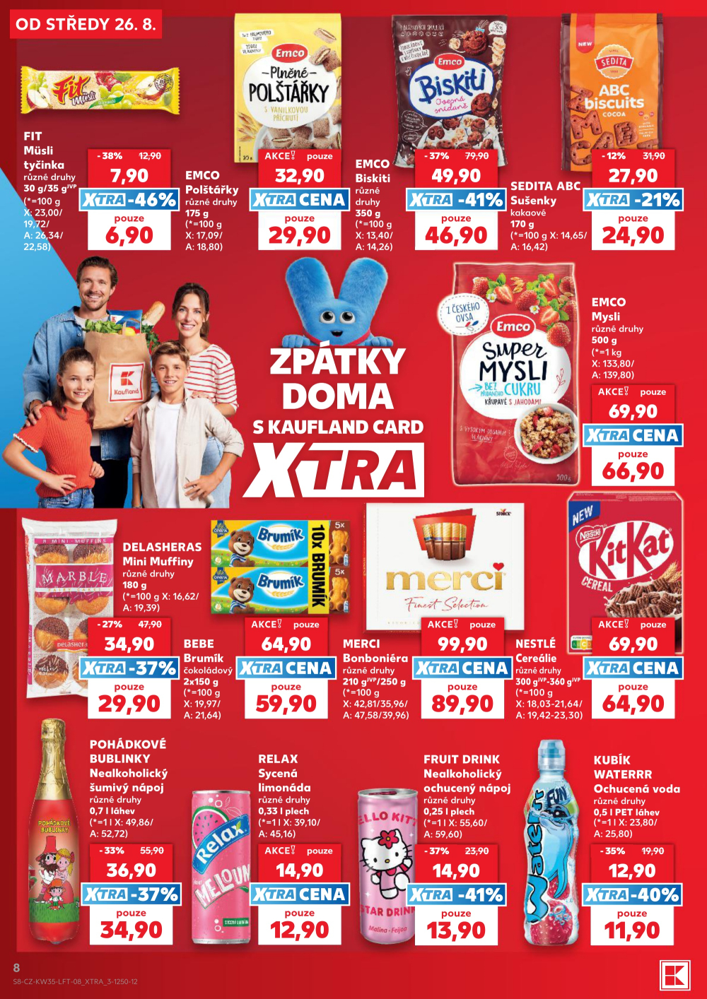 Leták Kaufland leták Praha 6 - Podbaba - strana 8