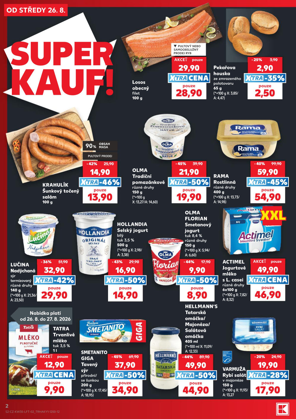Leták Kaufland leták Praha 3 - Jarov - strana 2