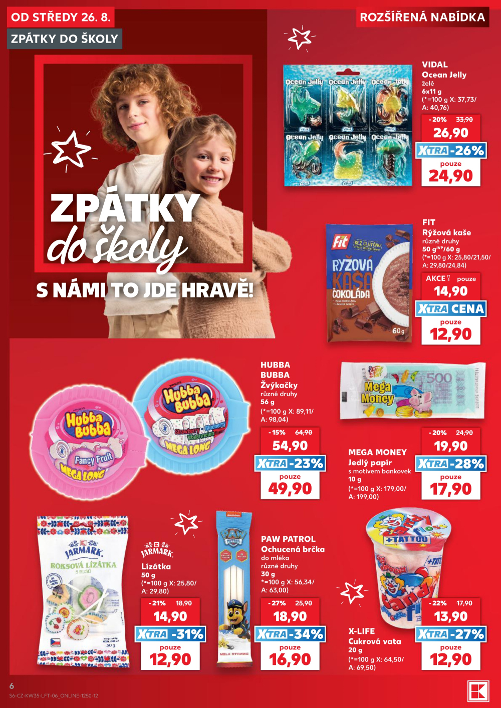 Leták Kaufland leták Praha 3 - Jarov - strana 6