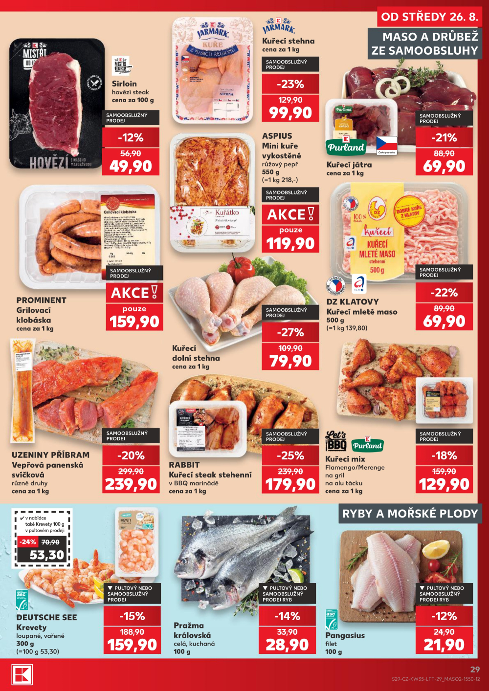 Leták Kaufland leták Praha 4 - Modřany - strana 29