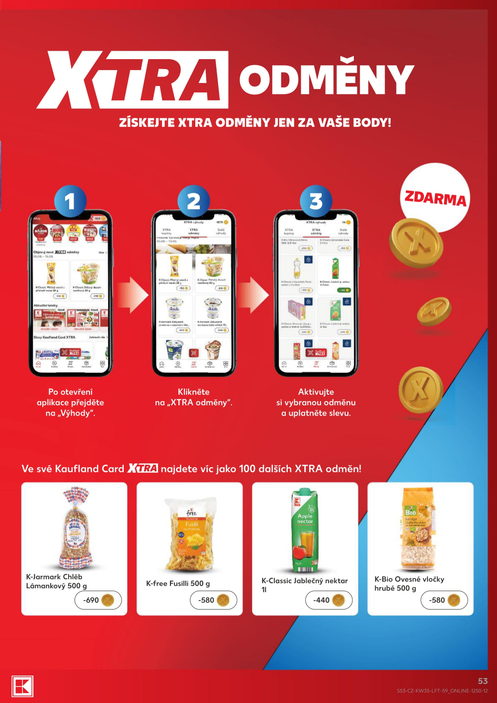 Leták Kaufland leták Praha 4 - Modřany - strana 53