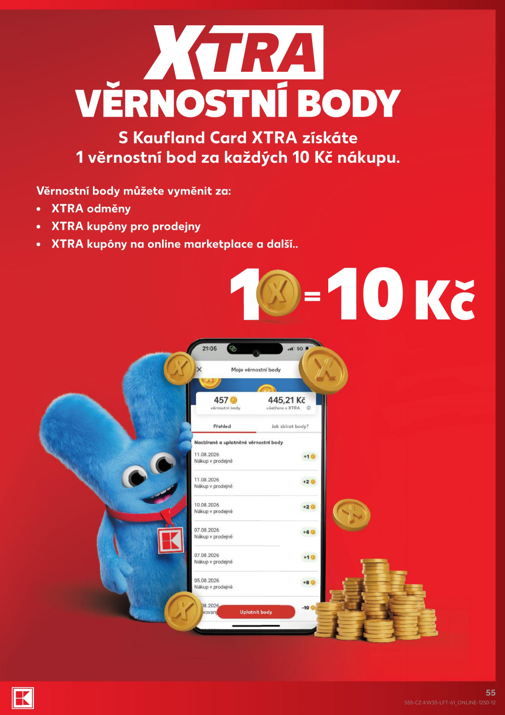 Leták Kaufland leták Praha 4 - Modřany - strana 55