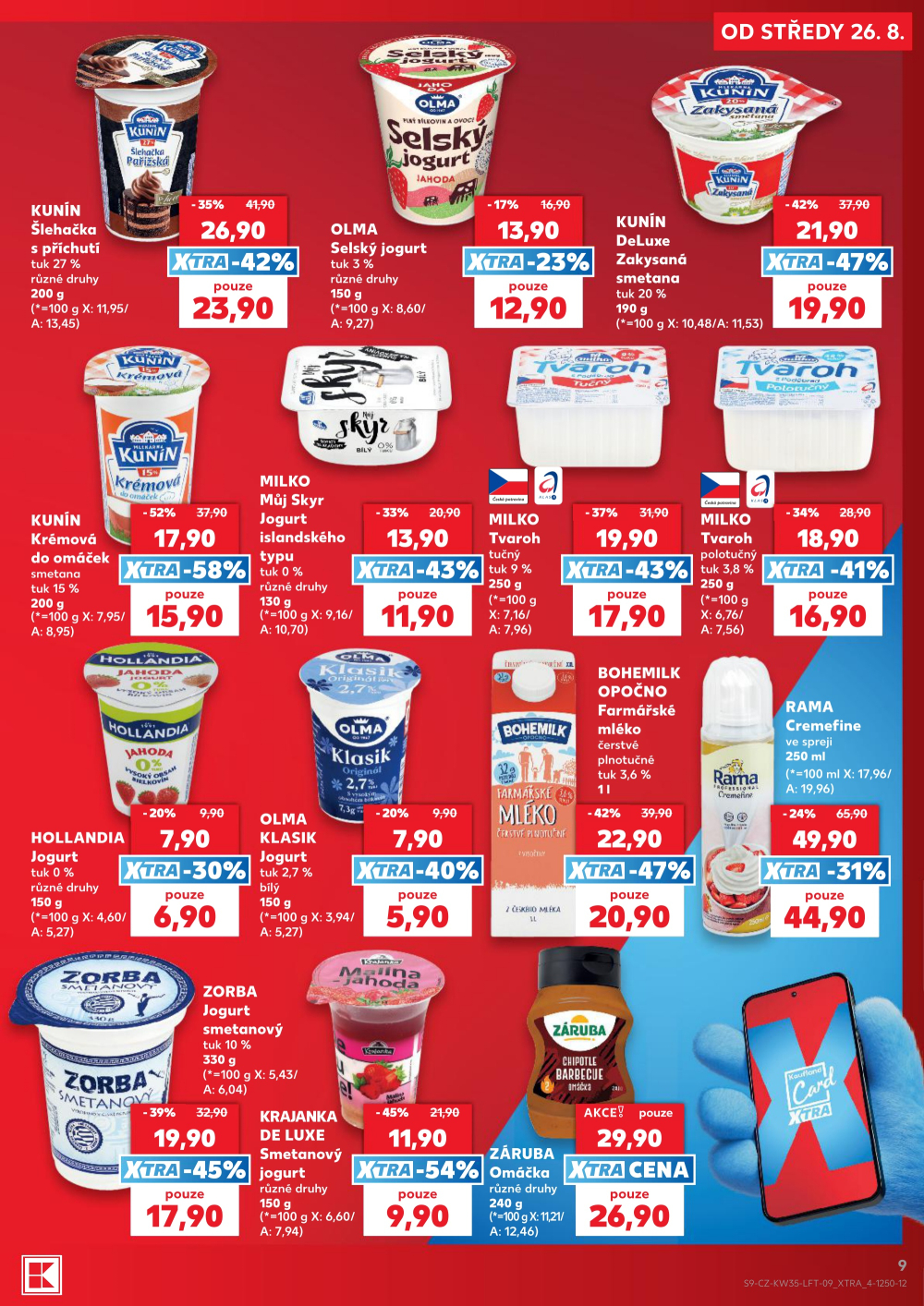 Leták Kaufland leták Dvůr Králové - strana 9